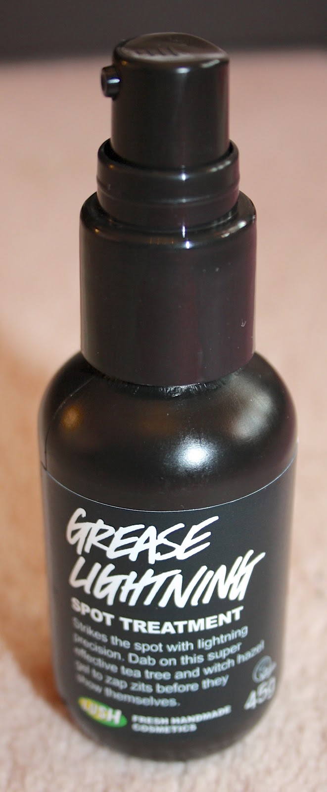 Lush Grease Lightning Spot Treatment Review RosyChicc