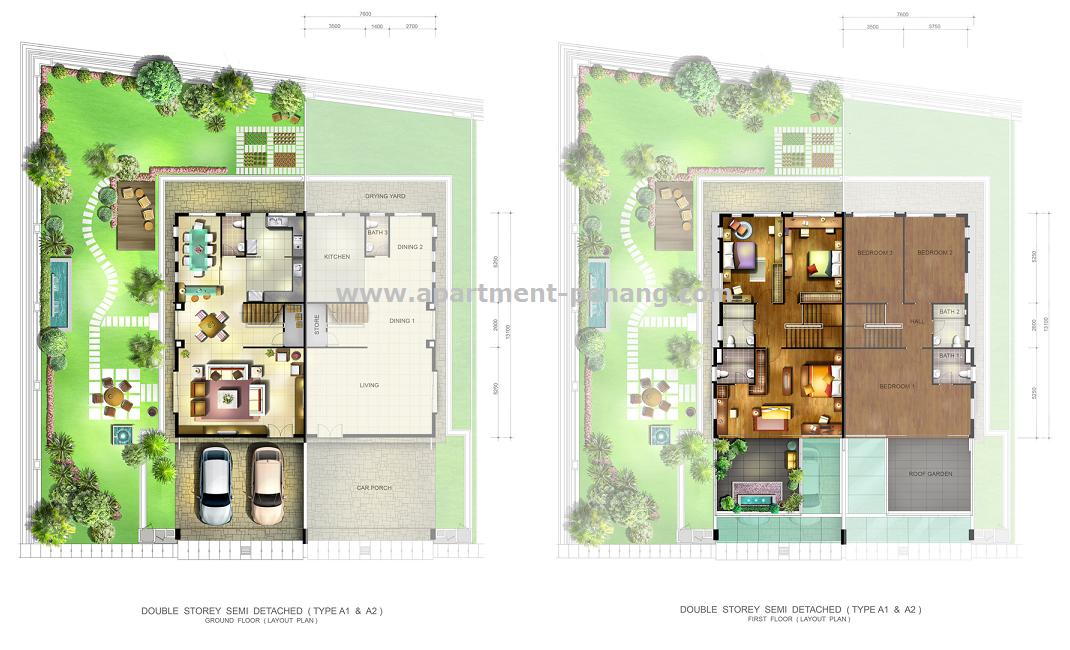 Minden Residence Semi Detached House Apartment Penang Com