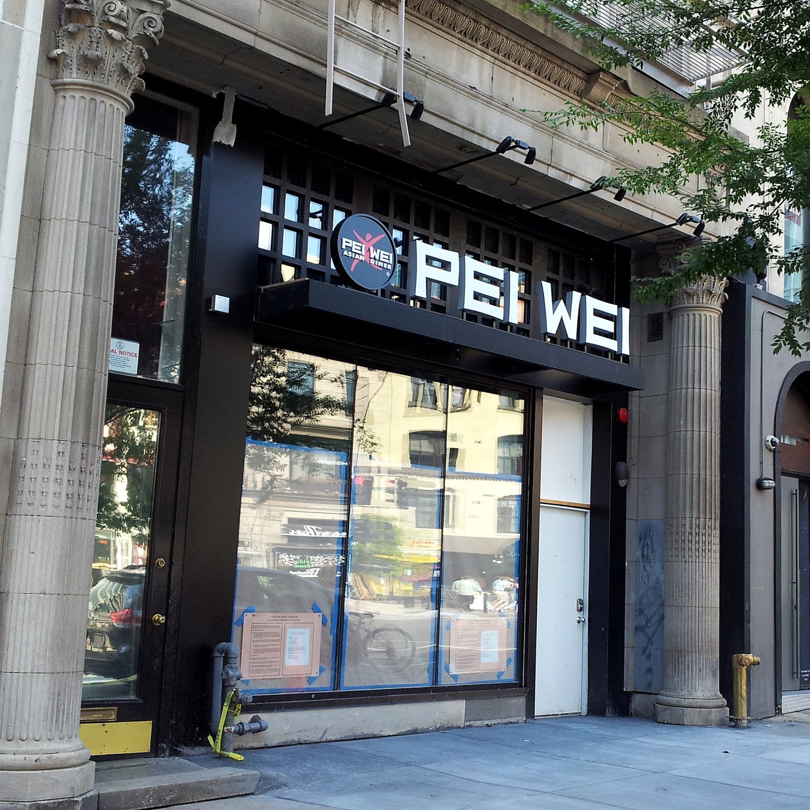 The 42 Pei Wei Gets Signage in Dupont