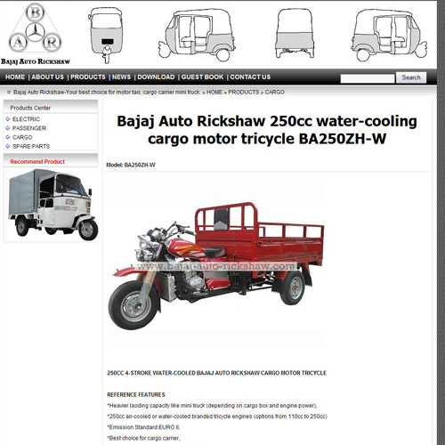 China Motor Business bajajautorickshaw