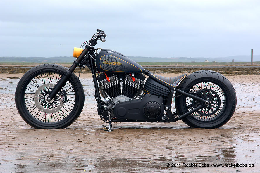 Hell Kustom Harley Davidson By Rocket Bobs Cycle Works