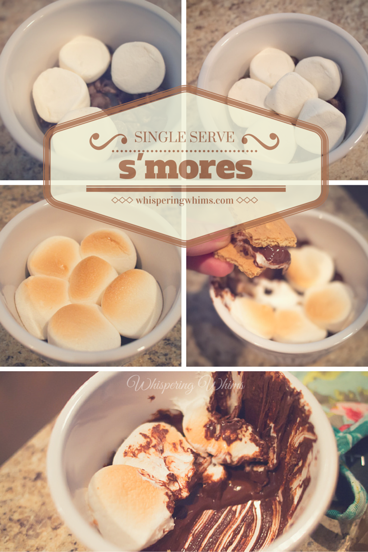 Single Serve S'mores | Whispering Whims Single Serve S'mores | Whispering Whims