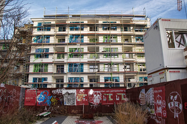 Baustelle Quartier am Pettenkofer Garten, Pettenkoferstraße 4c, 10247 Berlin, 07.01.2014
