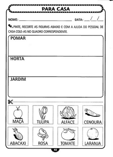 atividades alfabetizacao jardim horta pomar:PORTAL ESCOLA: 122 ATIVIDADES CIÊNCIAS GEOGRAFIA HISTÓRIA 1° E 2 atividades alfabetizacao jardim horta pomar:PORTAL ESCOLA: 122 ATIVIDADES CIÊNCIAS GEOGRAFIA HISTÓRIA 1° E 2