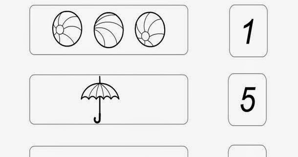Kids Page: Basic Numbers 1 to 5 Worksheet | Educational Maths Worksheets