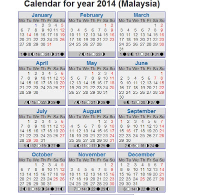 kalendar 2014