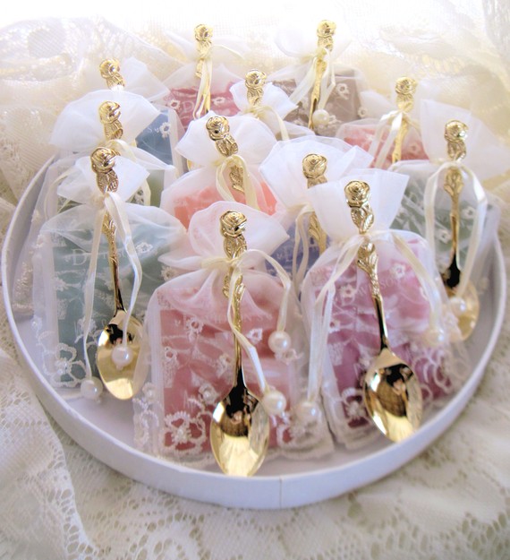 Need Wedding Favors? Tea and Demi Spoon Wedding Favors