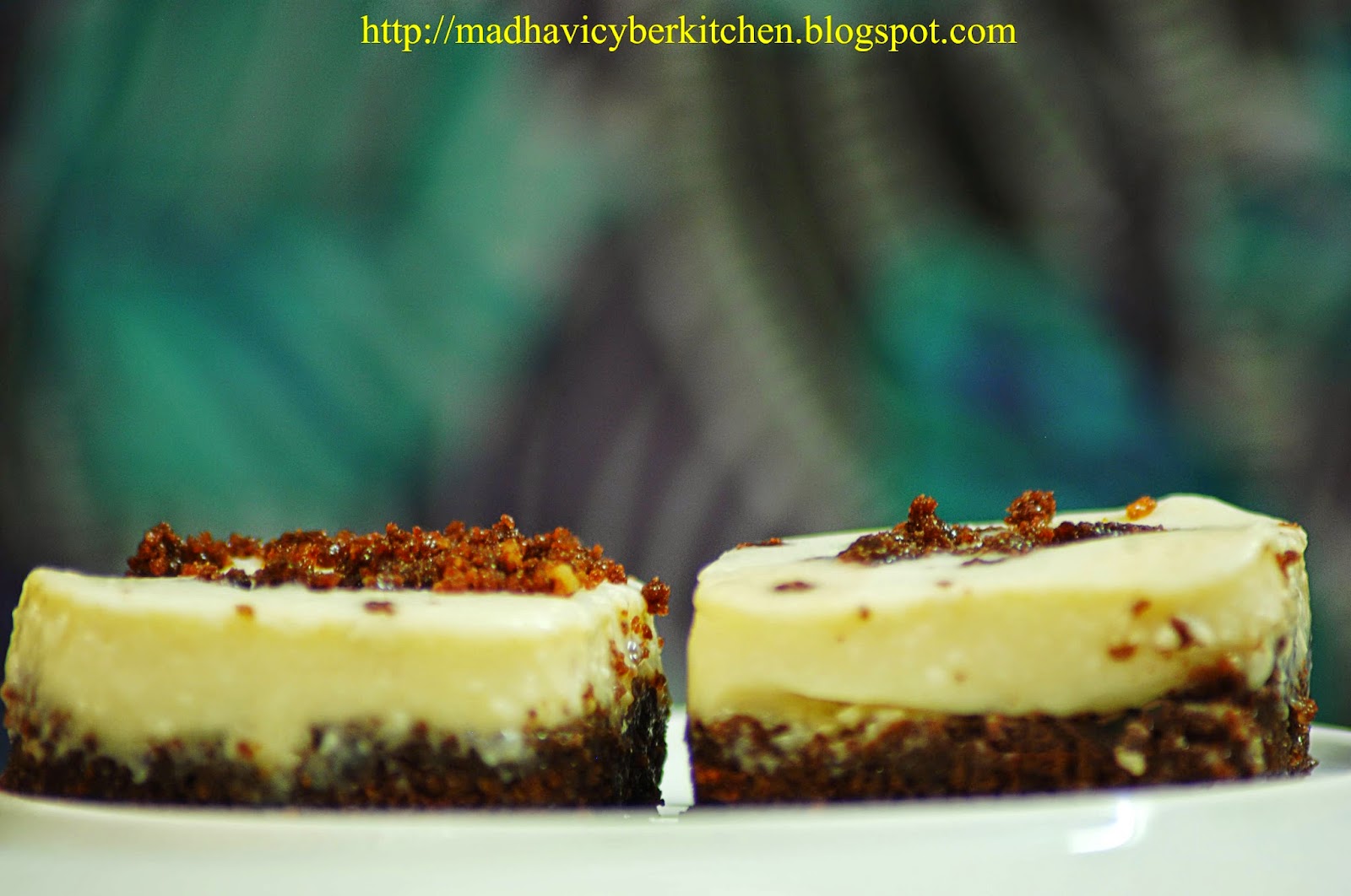Madhavi's Cyber Kitchen No Bake TofuCheese Cake