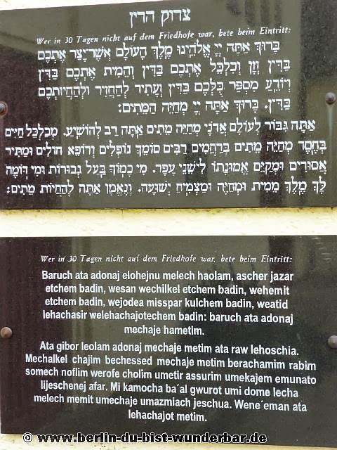 berlin, Jüdische friedhof