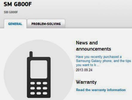 Samsung konfirmasikan SM-G800 aka Galaxy S5 Mini Samsung konfirmasikan SM-G800 aka Galaxy S5 Mini