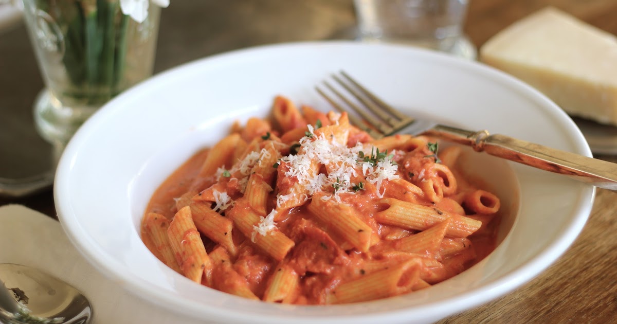 Jenny Steffens Hobick Penne alla Vodka Sauce The Barefoot Contessa