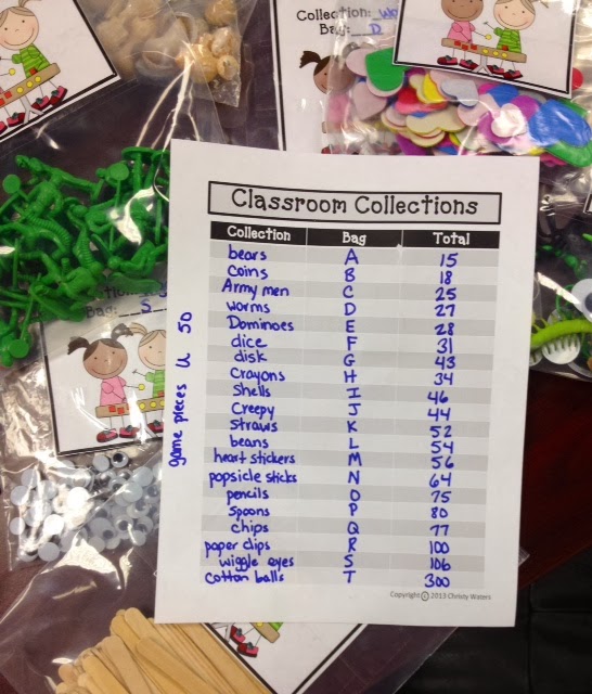 AMSTI Kindergarten Style Counting Collections Part 2
