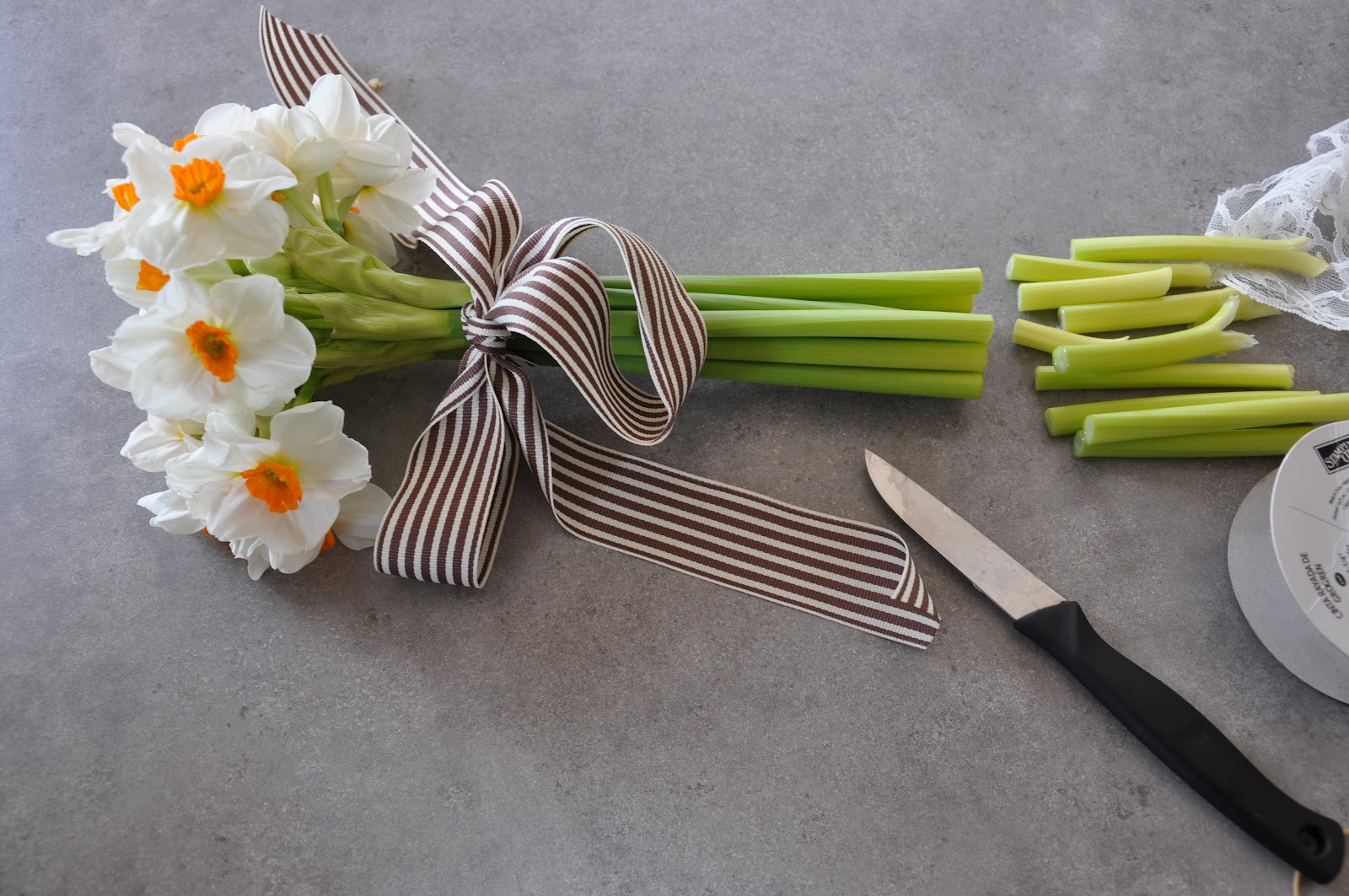 Tara McHugh Flora Spring flowers DIY Daffodil Bouquet