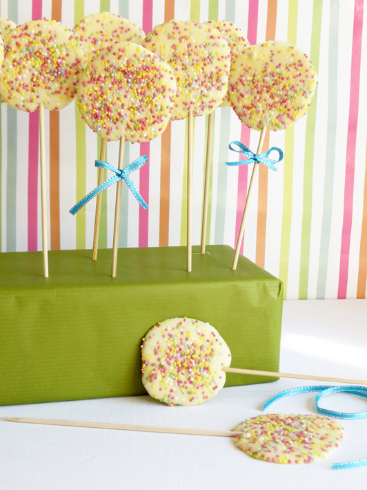 lollipops de chocolate ideias dia mundial da criança