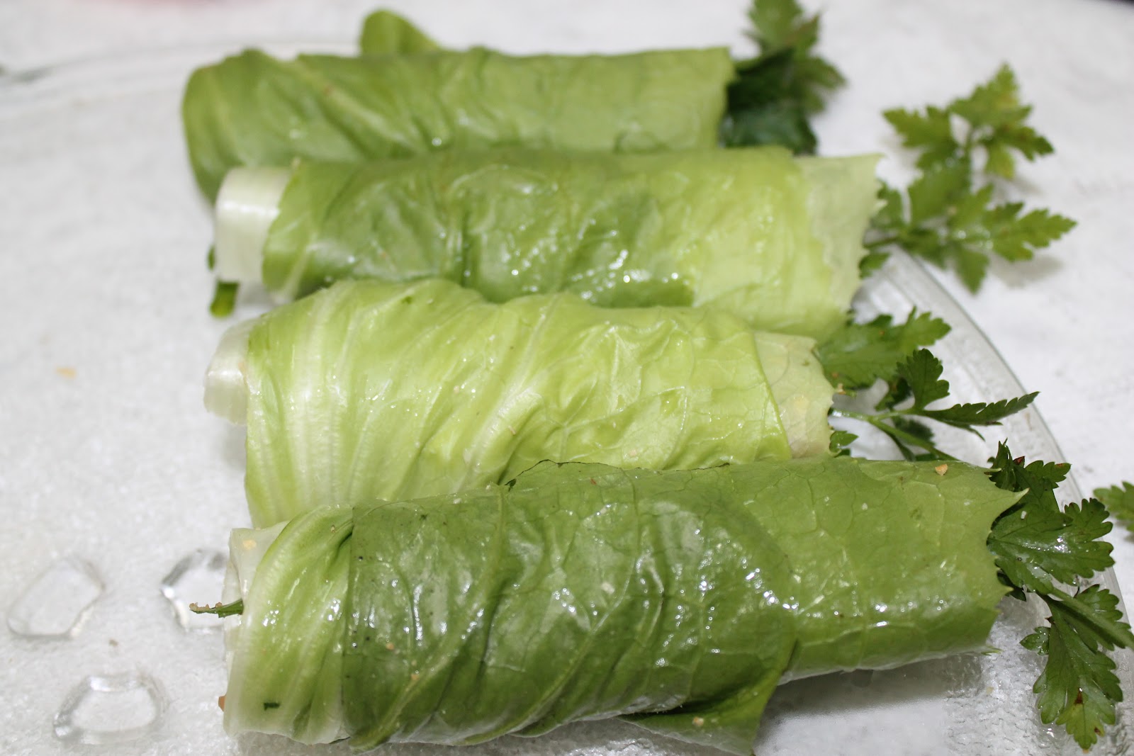 Mely's kitchen Lettuce Rolls