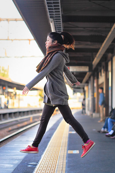 Gambar Gadis terbang, Natsumi Hayashi Gambar Gadis terbang, Natsumi Hayashi