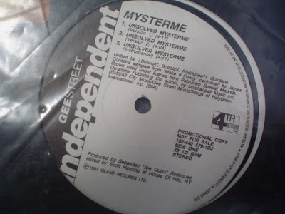 Mysterme & DJ 20/20‎– Unsolved Mysterme (1992, 12'') – 192 kb/s