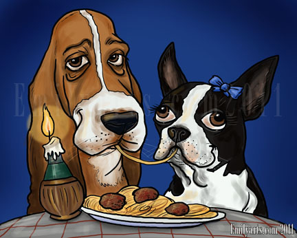 Emily S Caricature And Silhouette Blog Doggie Caricatures