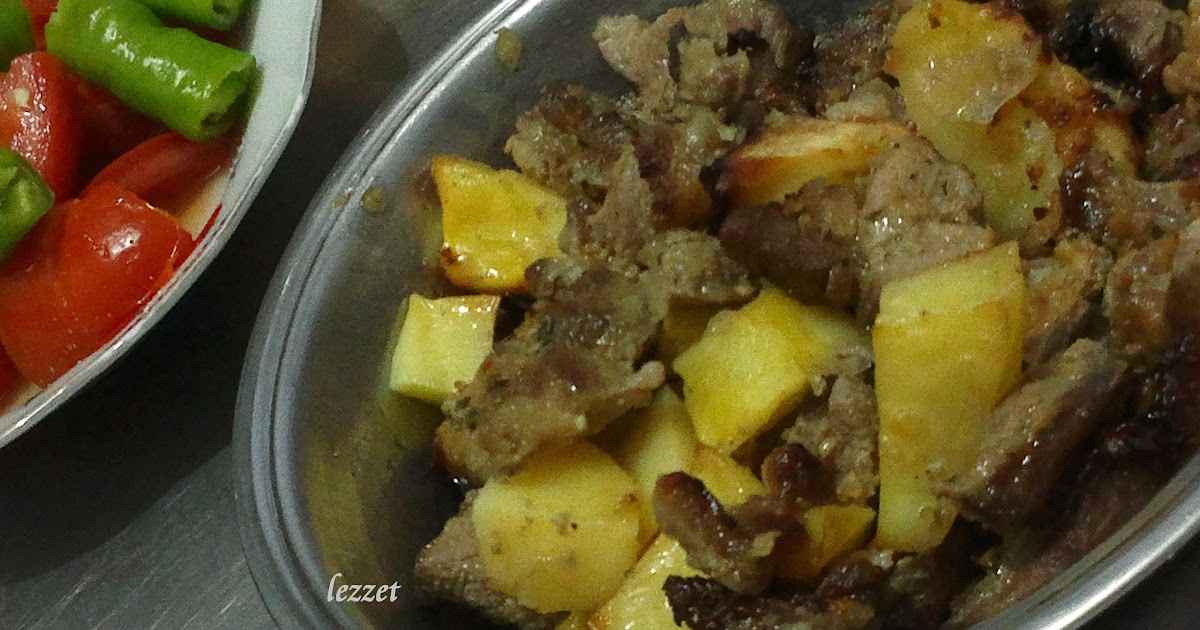 Fırında Patatesli Kuzu Eti Lezzet sarayı