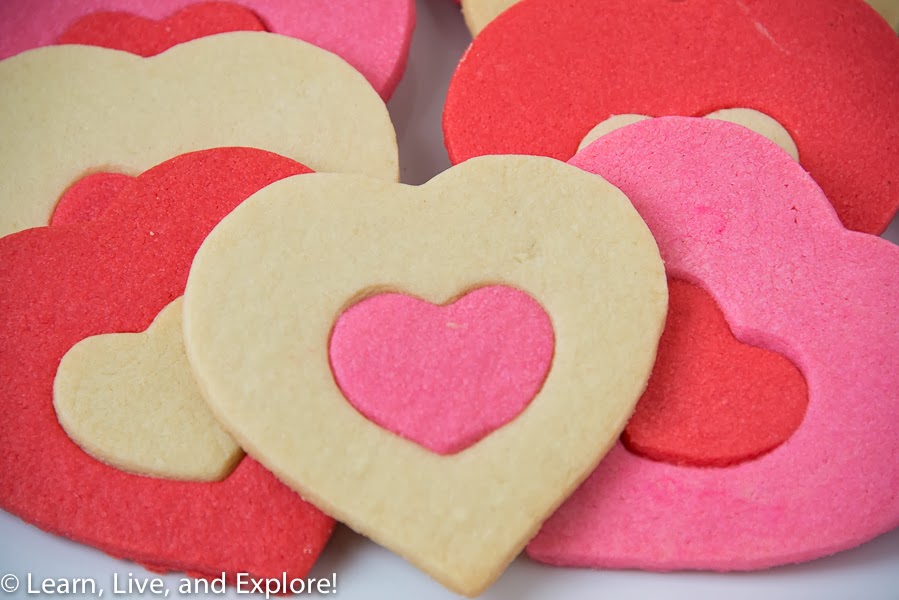 Double Heart Sugar Cookies ~ Learn, Live, and Explore!