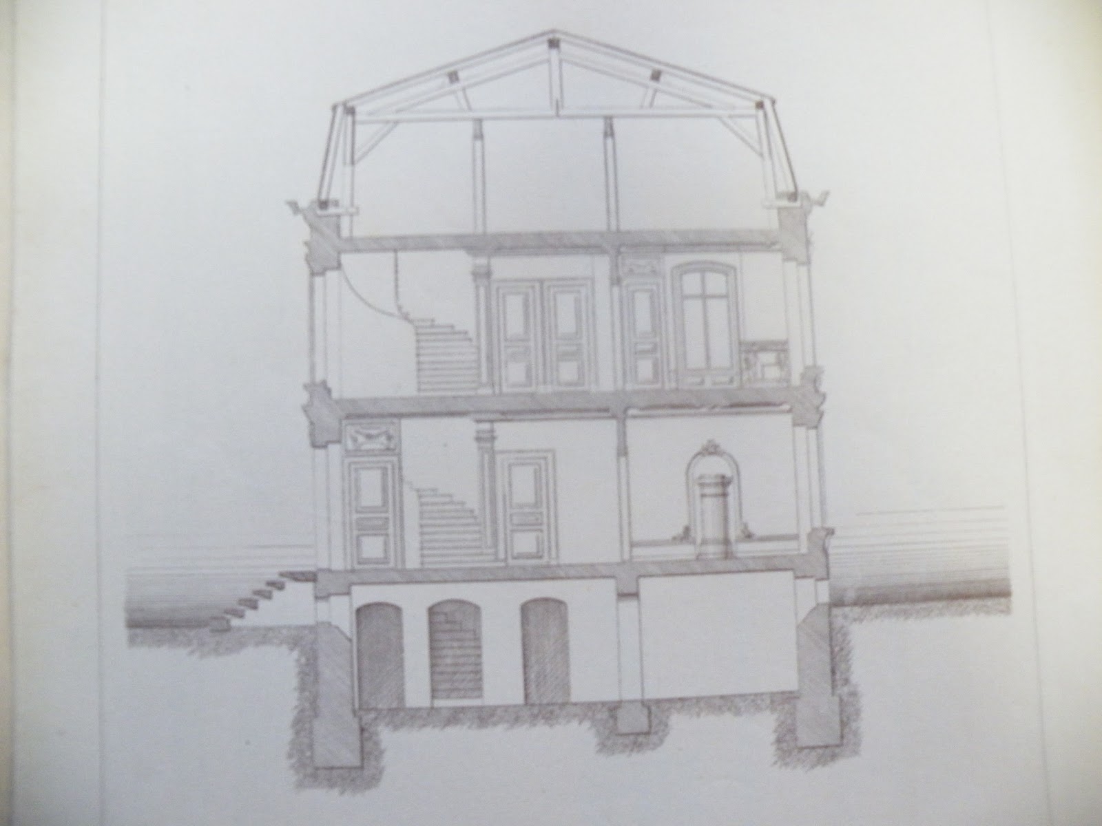 plan de maison de campagne