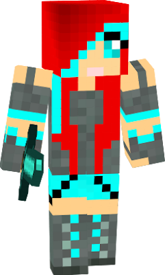Red Hair Girl Minecraft Skin