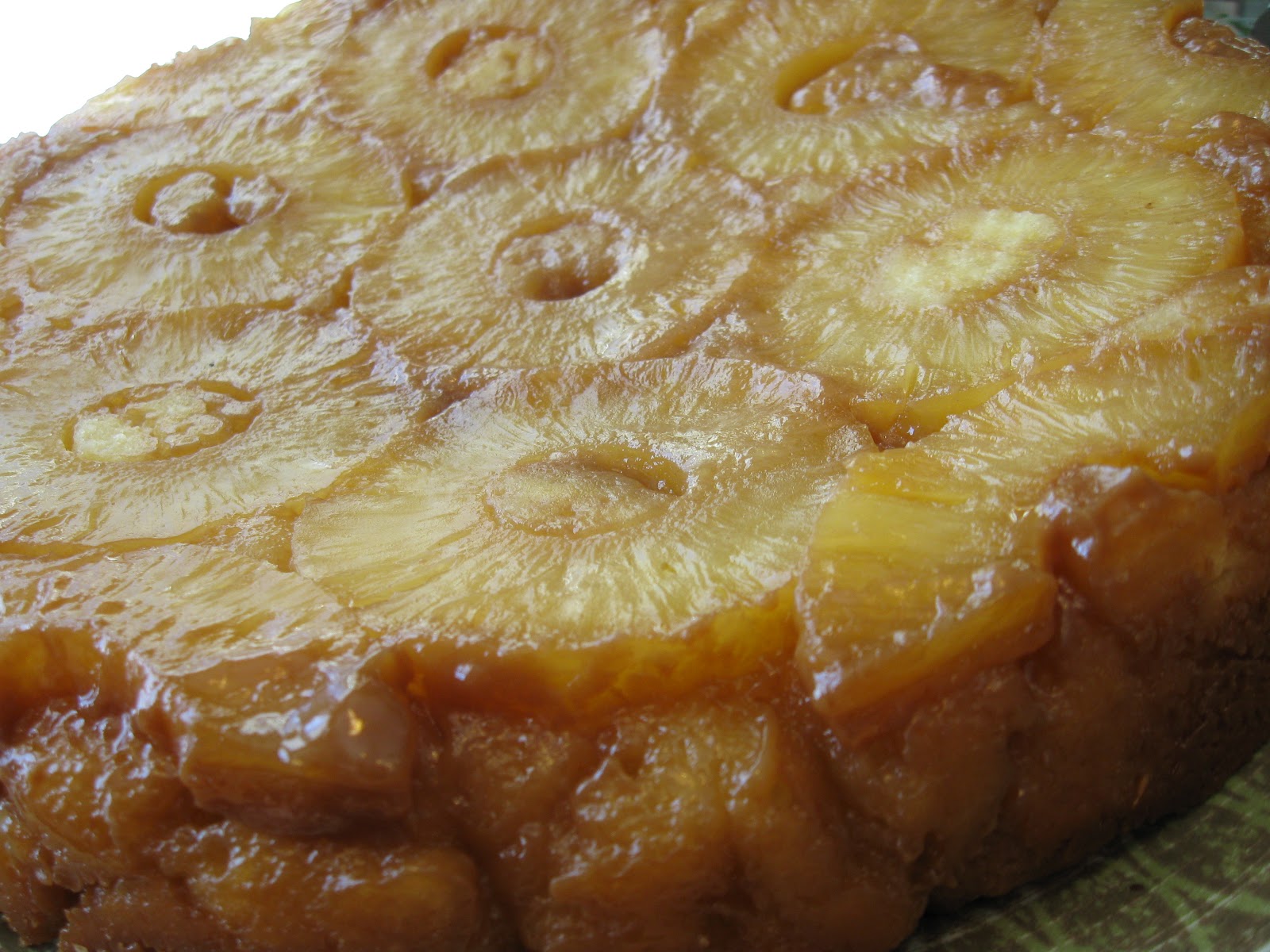 Carpe Cibus Pineapple Rum Upside Down Cake