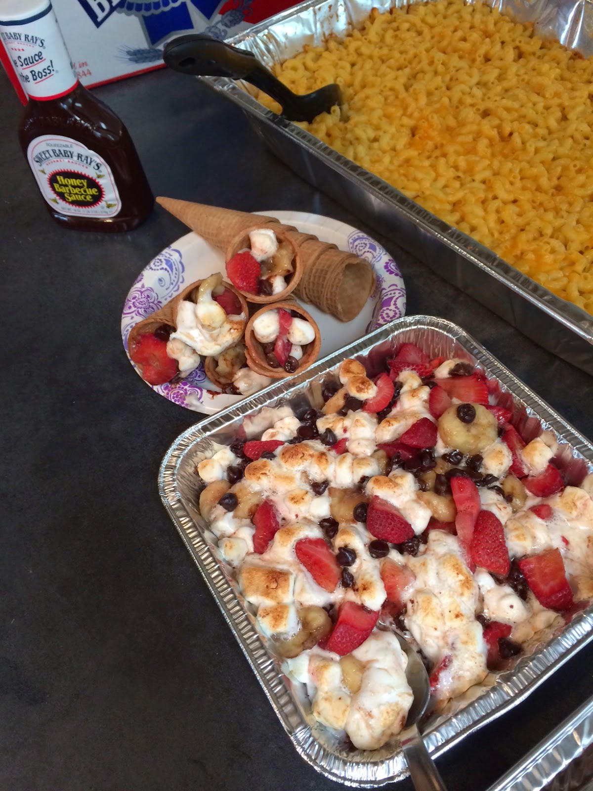 Robby's Weight Watchers Recipes Smores Cones ) Memorial Day Edition