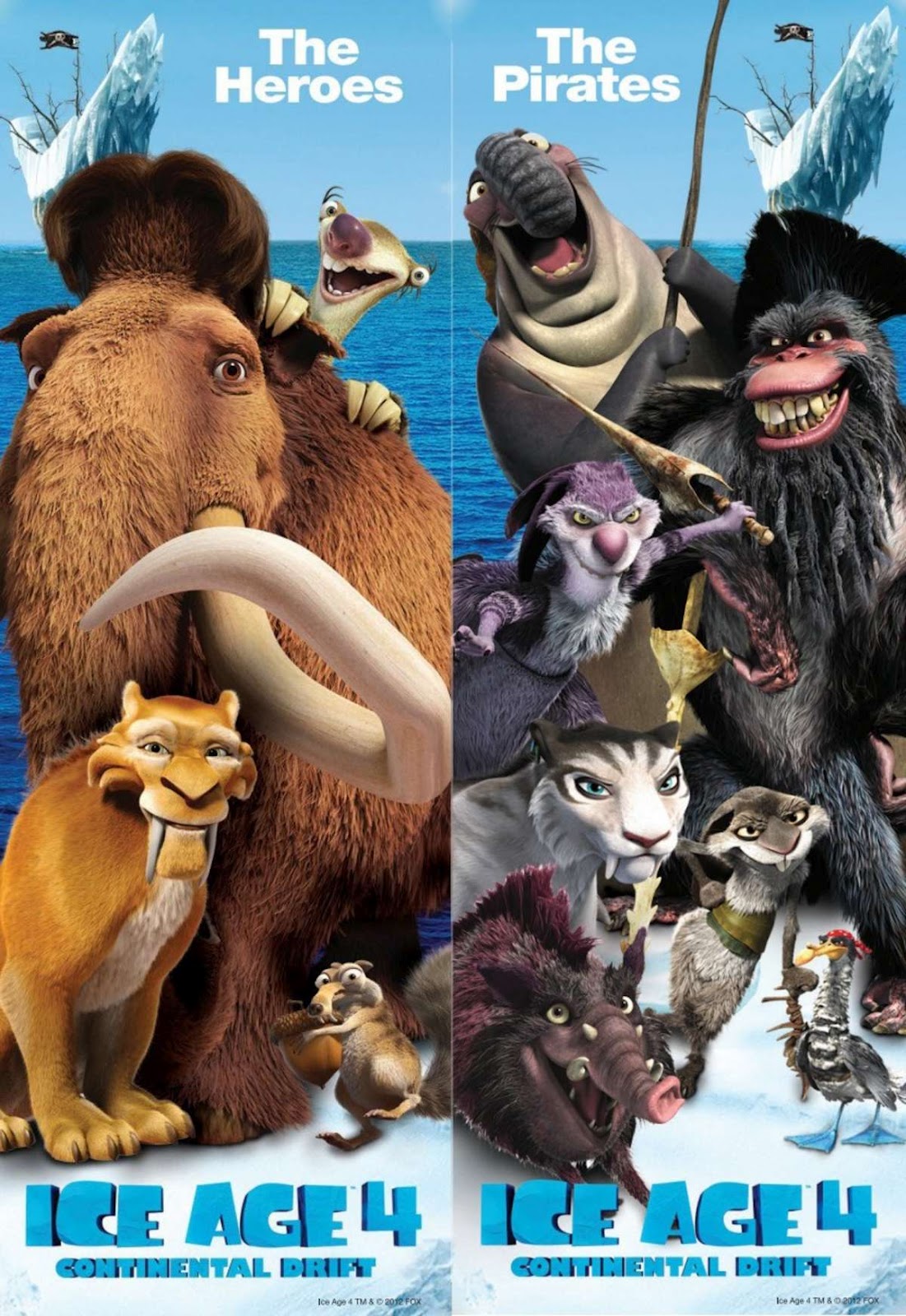 Ice Age 4 Continental Drift Wallpapers