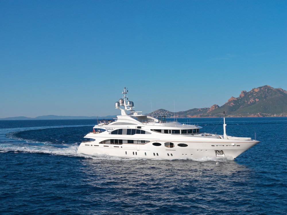 ... Latitude, the 52.5m Benetti superyacht, recently became the first yacht ... ... Latitude, the 52.5m Benetti superyacht, recently became the first yacht ...
