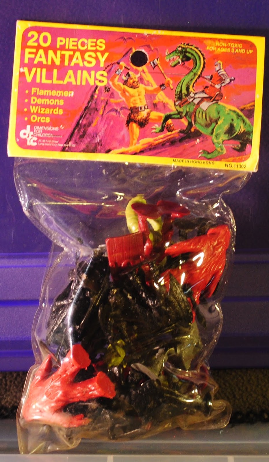 Fantasy Toy Soldiers: My Favorite Fantasy Header Bags