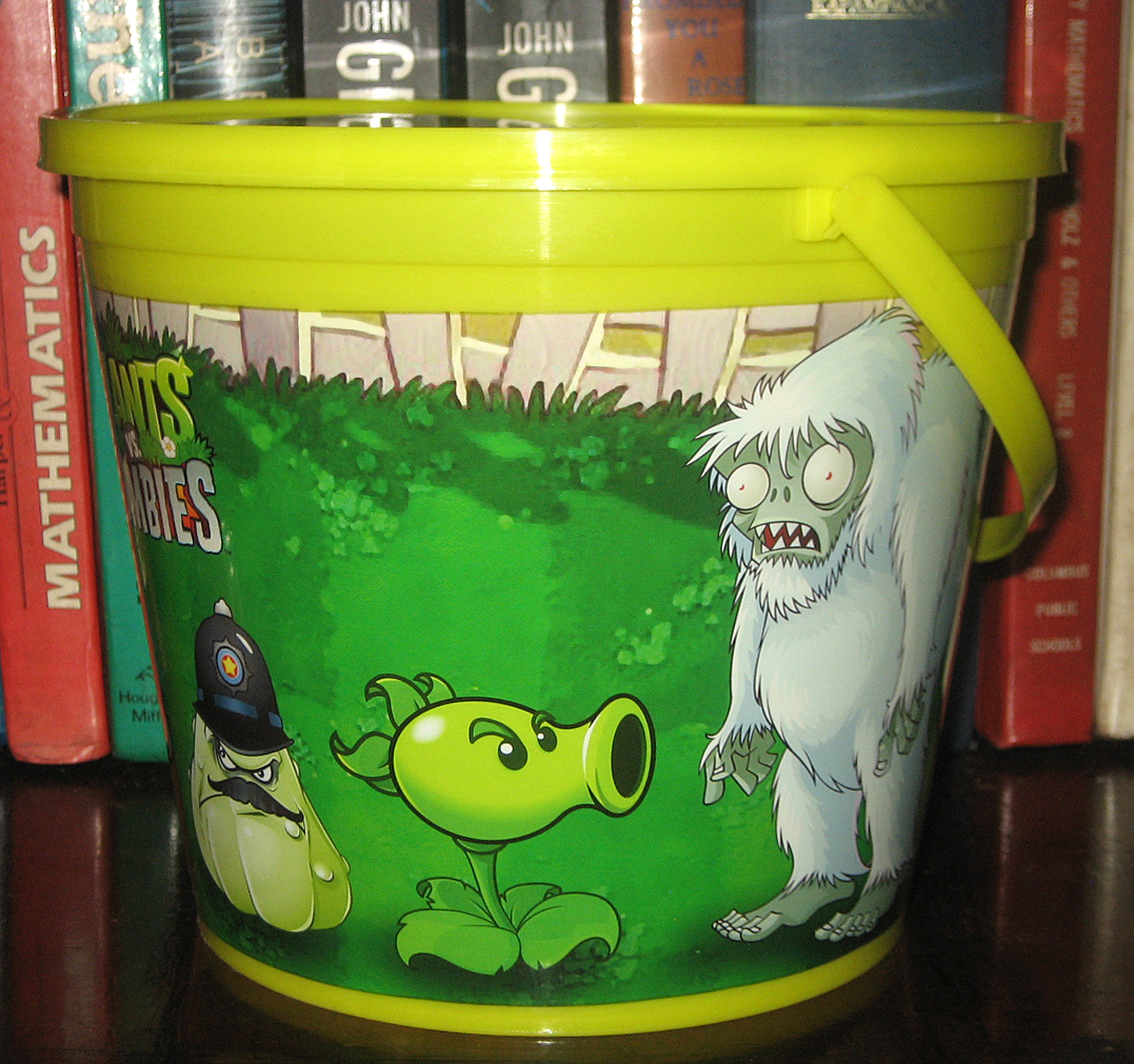 Percy's Fast Food Toy Stories Plants and Zombies 2 Bucket KFC