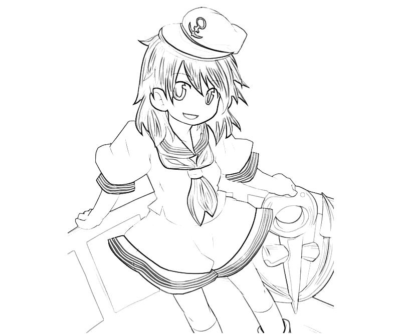 Printable Minamitsu Murasa Marine Coloring Pages printable-minamitsu-murasa-marine-coloring-pages