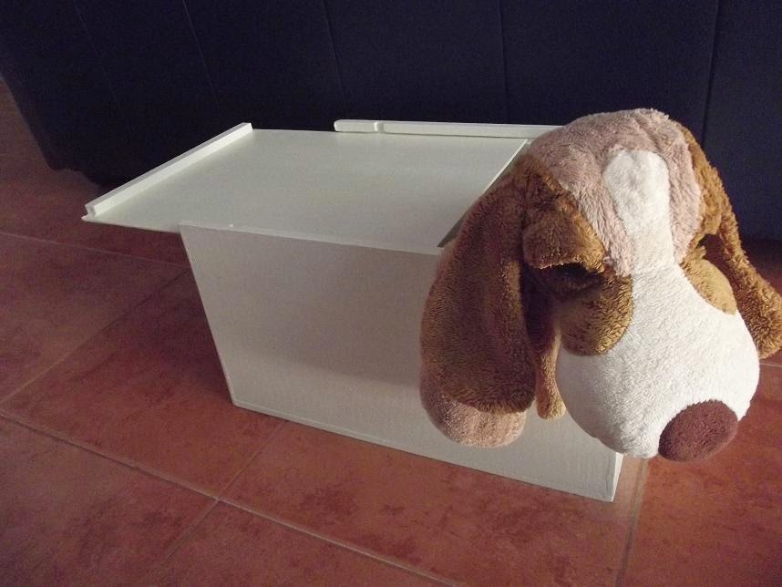 Con Aires Renovados: Caja de madera transformada estilo Shabby Chic