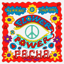 la vida está llena de historias (si sabes mirar) Flower Power Pacha Ibiza