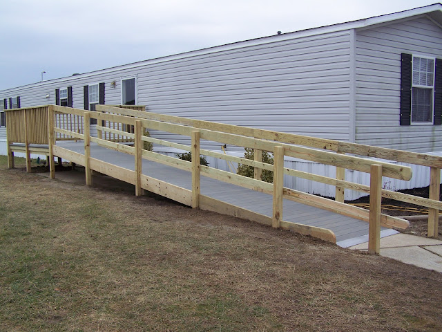 wood handicap ramp plans