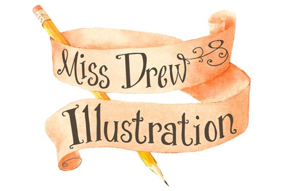 Miss Drew Illustration