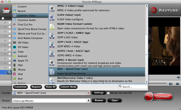 QuickTime MOV format QuickTime MOV format