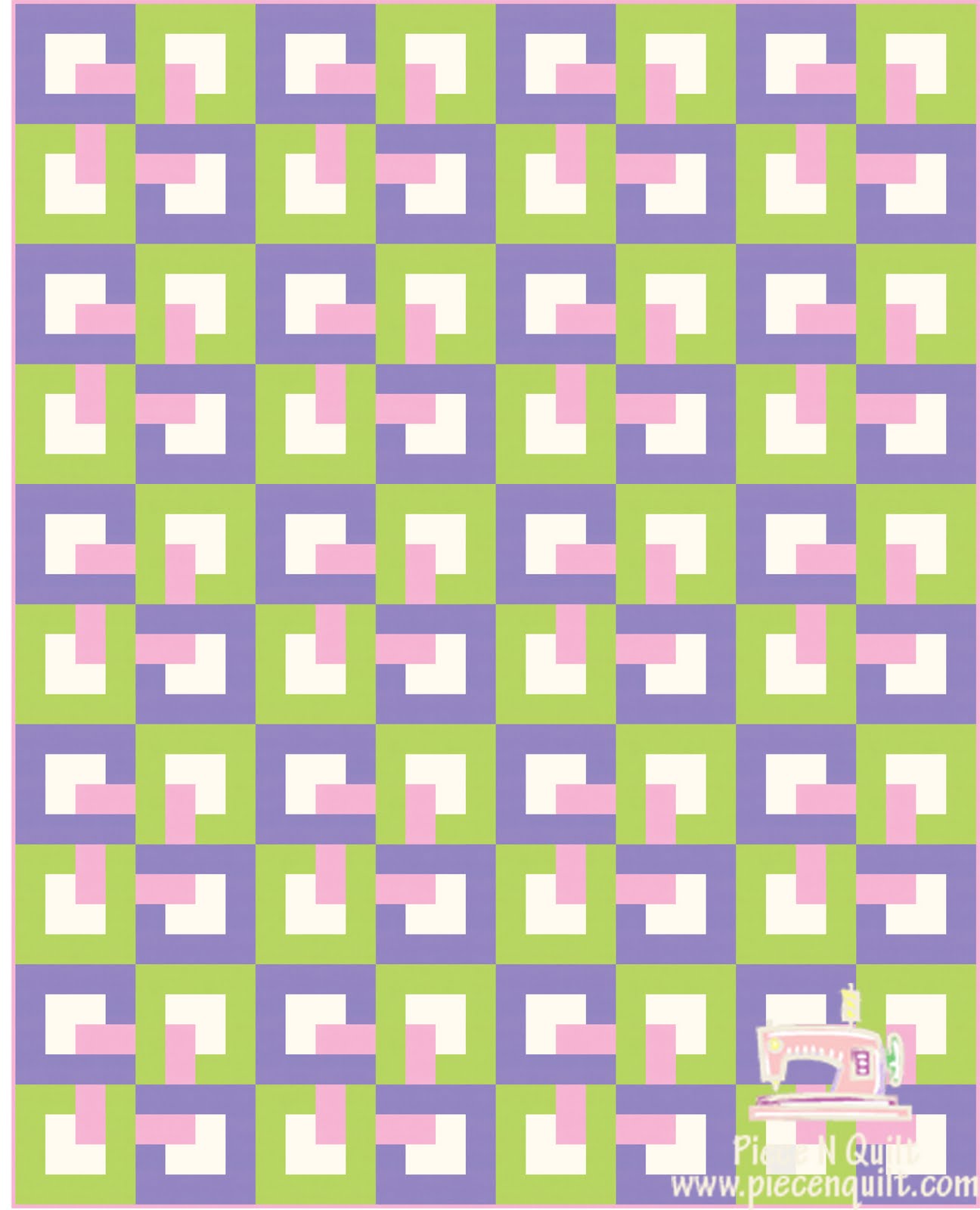 Piece N Quilt Squared Inside and Out {a free quilt tutorial}