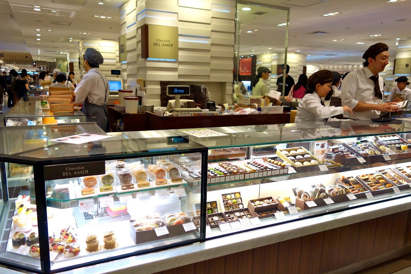 Jin Loves To Eat Chocolat Bel Amer