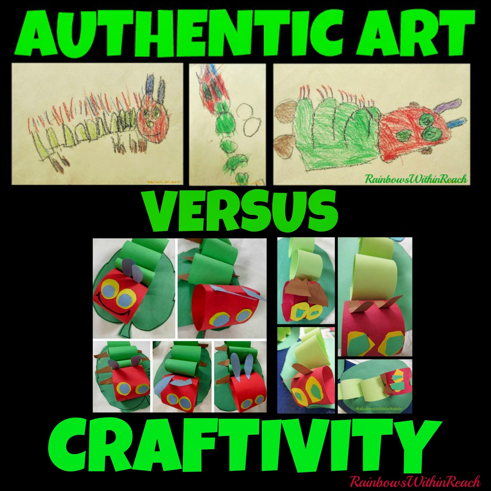 AUTHENTIC Art vs. "Craftivity"