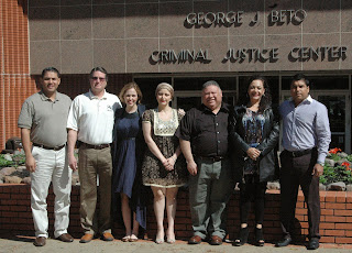 The Mexican delegation includes judges and restorative justice professionals.