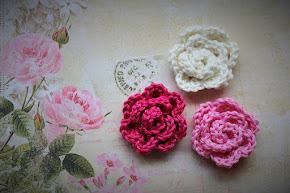 Crochet Rose Tutorial / Horgolt Rózsa Minta