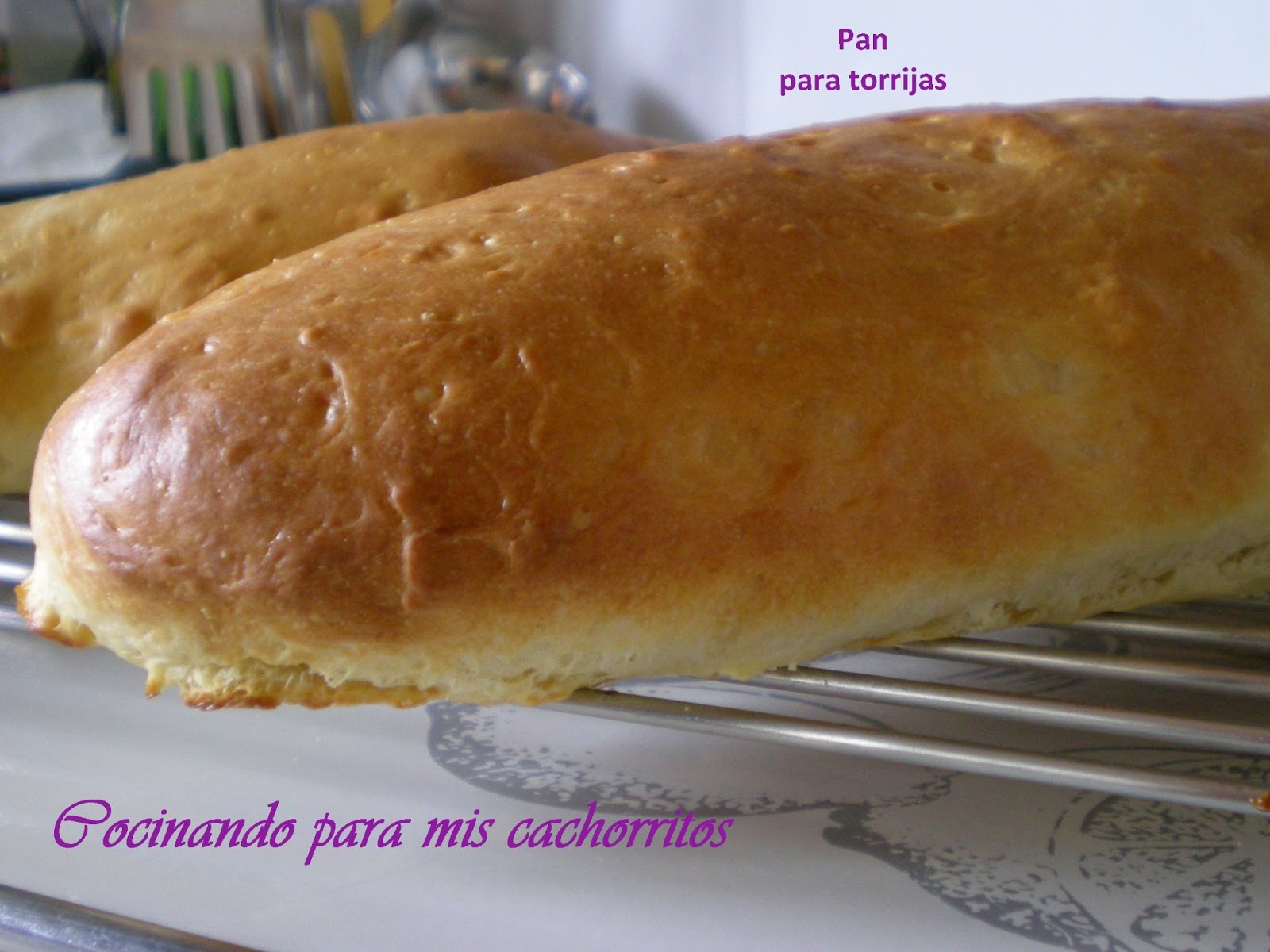 Receta de pan para hacer torrijas caseras. Tipo brioche.