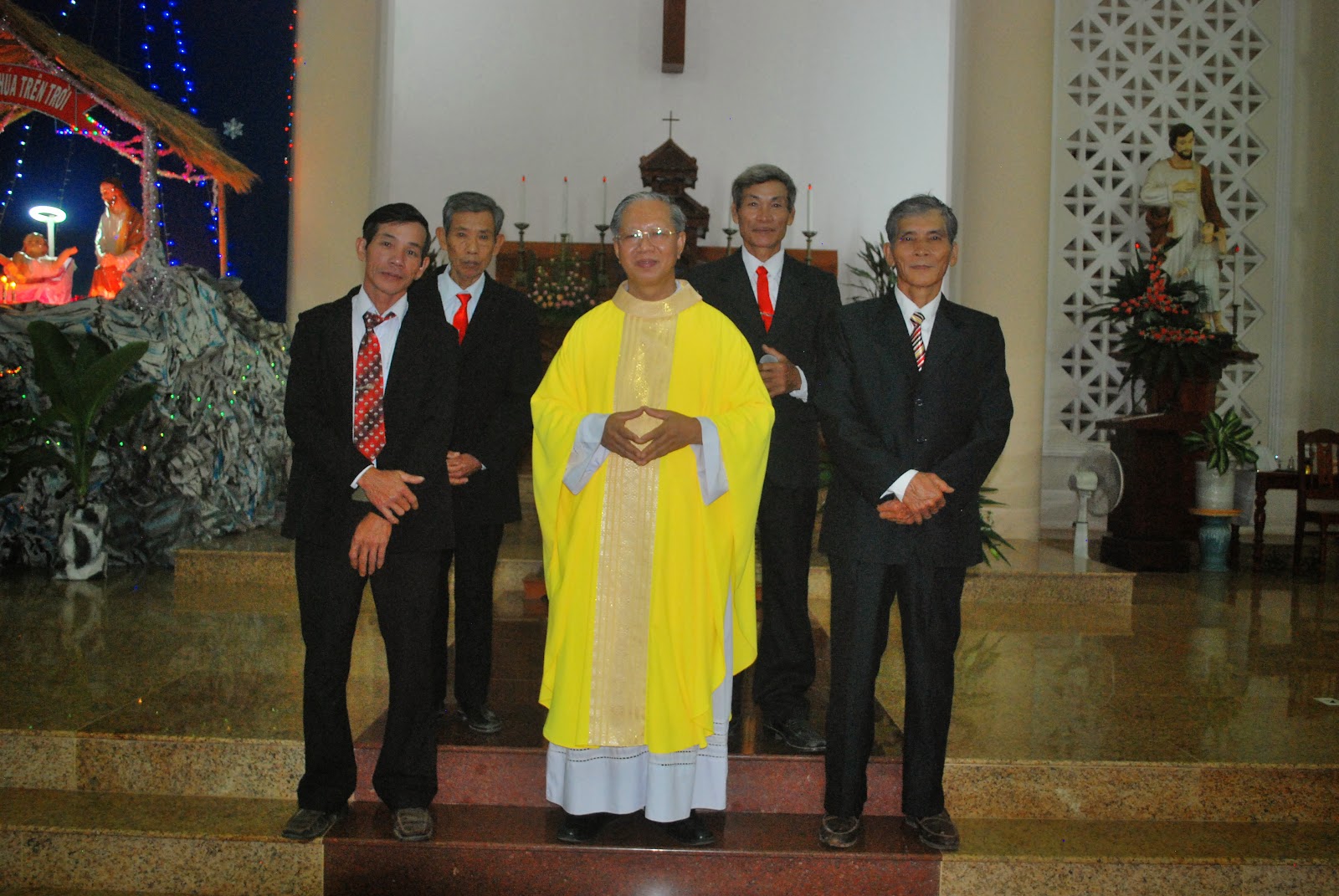 Lễ giáng sinh 2014 tại giáo xứ Bàu gốc