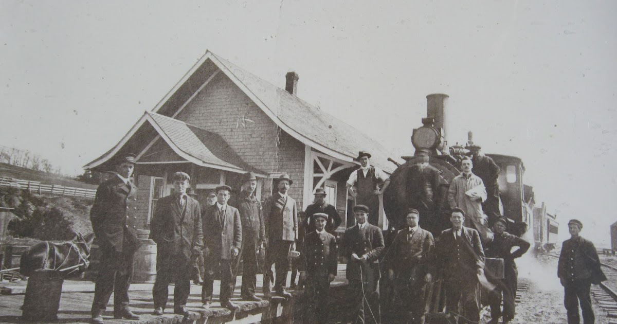 The Mighty Diesel Whine New Carlisle Station in 1913.