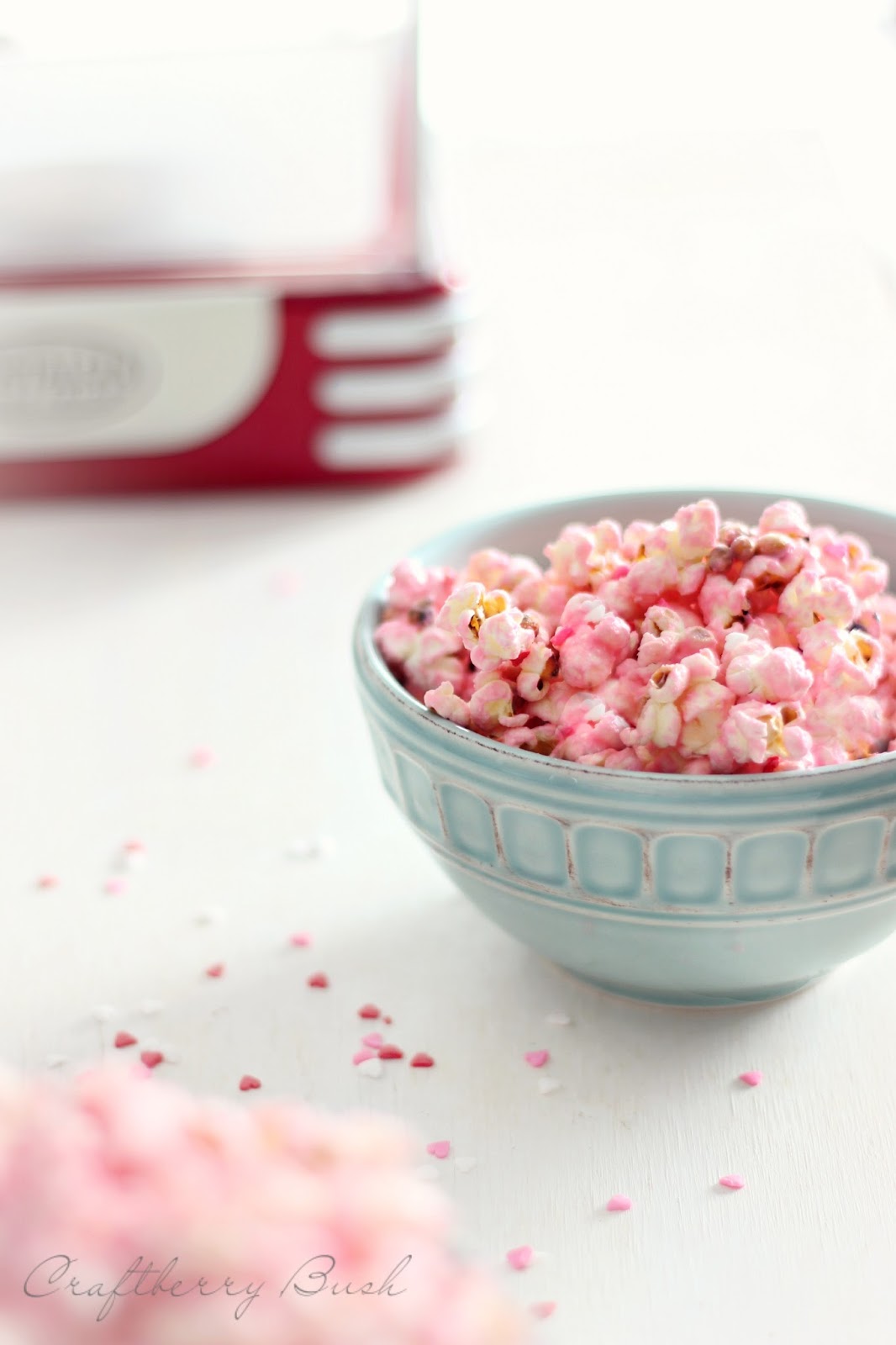 Cotton candy popcorn