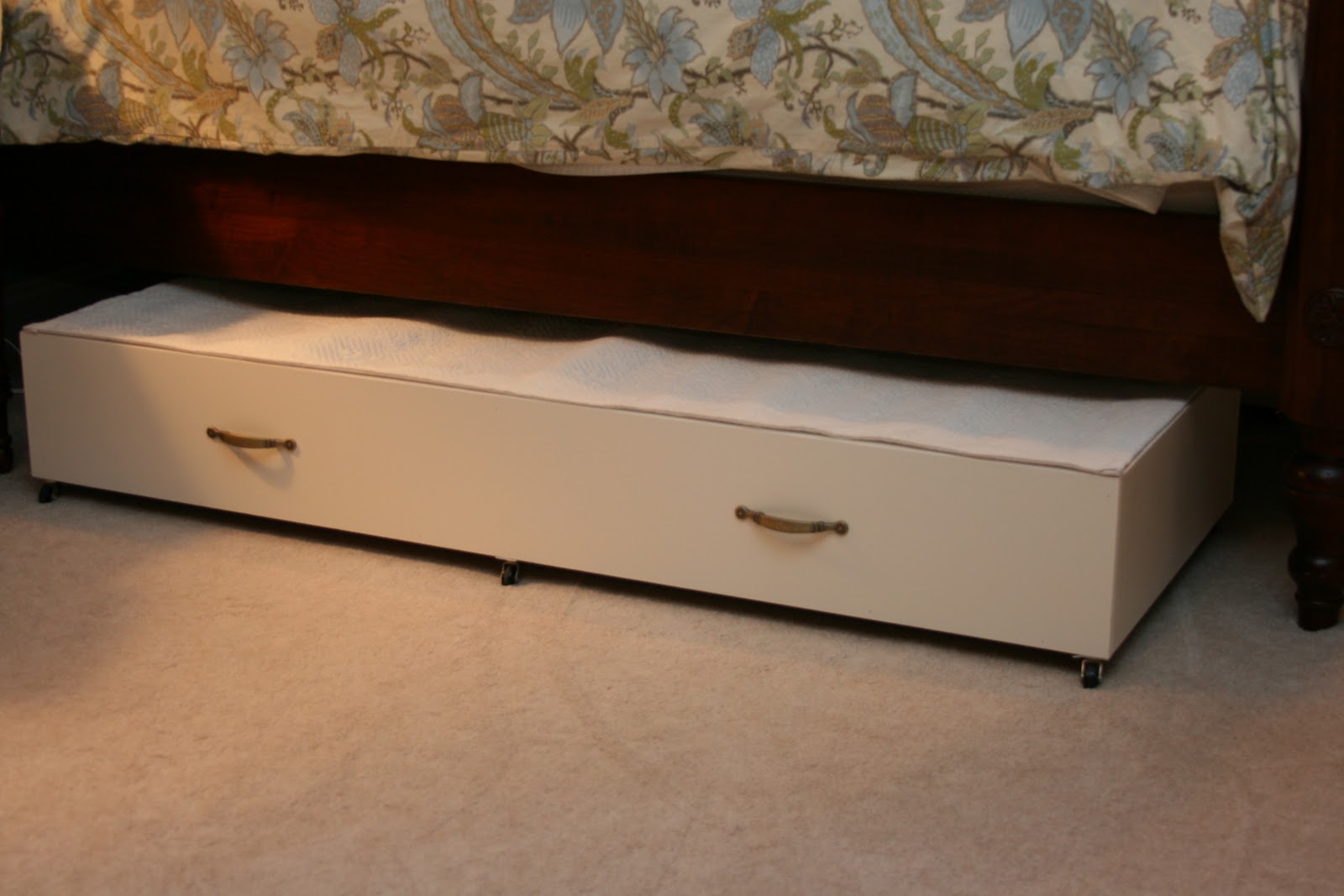 Harried Mom of Four Crafty! Under Bed Storage Drawers