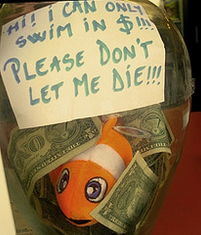 GALLERY FUNNY GAME: Gallery Funny and Creative Tip Jars