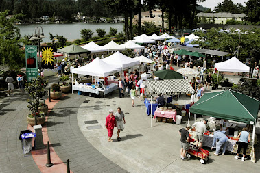 Spring At The Lake Oswego Farmer's Market